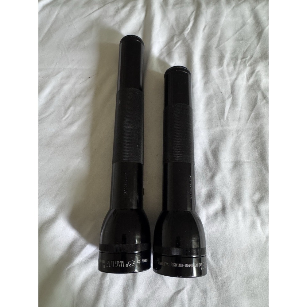 Two Mag Lights Flashlights